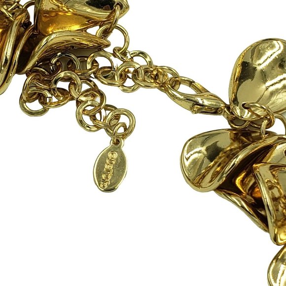 Linea by Louis Dell'Olio Gold Tone Necklace and Earring Set 59" - Picture 10 of 15